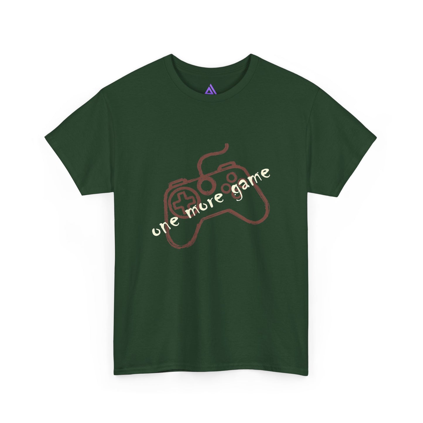 Y2K Gaming Tee — "One More Game" Controller Graphic T‑Shirt