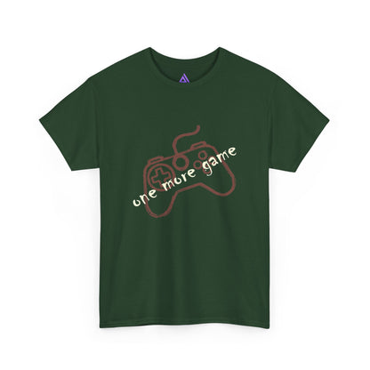 Y2K Gaming Tee — "One More Game" Controller Graphic T‑Shirt