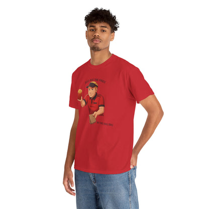 “Just Put the Fries in the Bag Bro” Collab Tee — Funny Fast Food Worker Tee