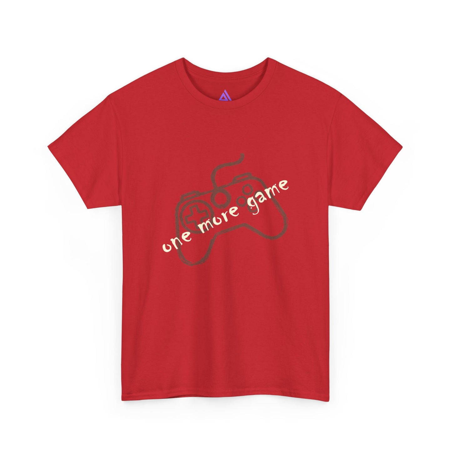 Y2K Gaming Tee — "One More Game" Controller Graphic T‑Shirt