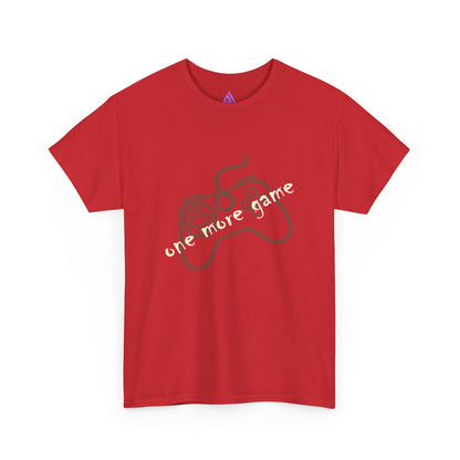 Y2K Gaming Tee — "One More Game" Controller Graphic T‑Shirt
