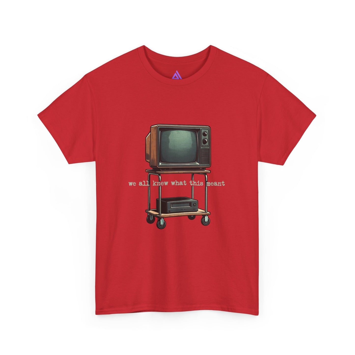 Sub Teacher TV Tee – "We Are What We Want" Vintage Television Graphic T-Shirt