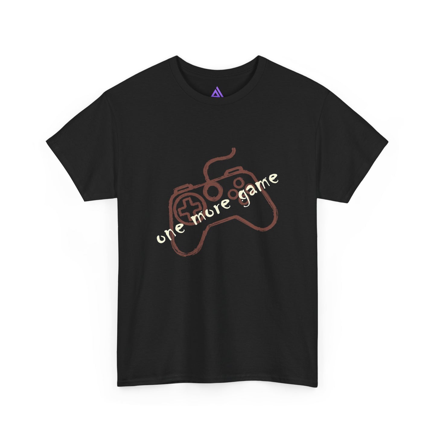 Y2K Gaming Tee — "One More Game" Controller Graphic T‑Shirt