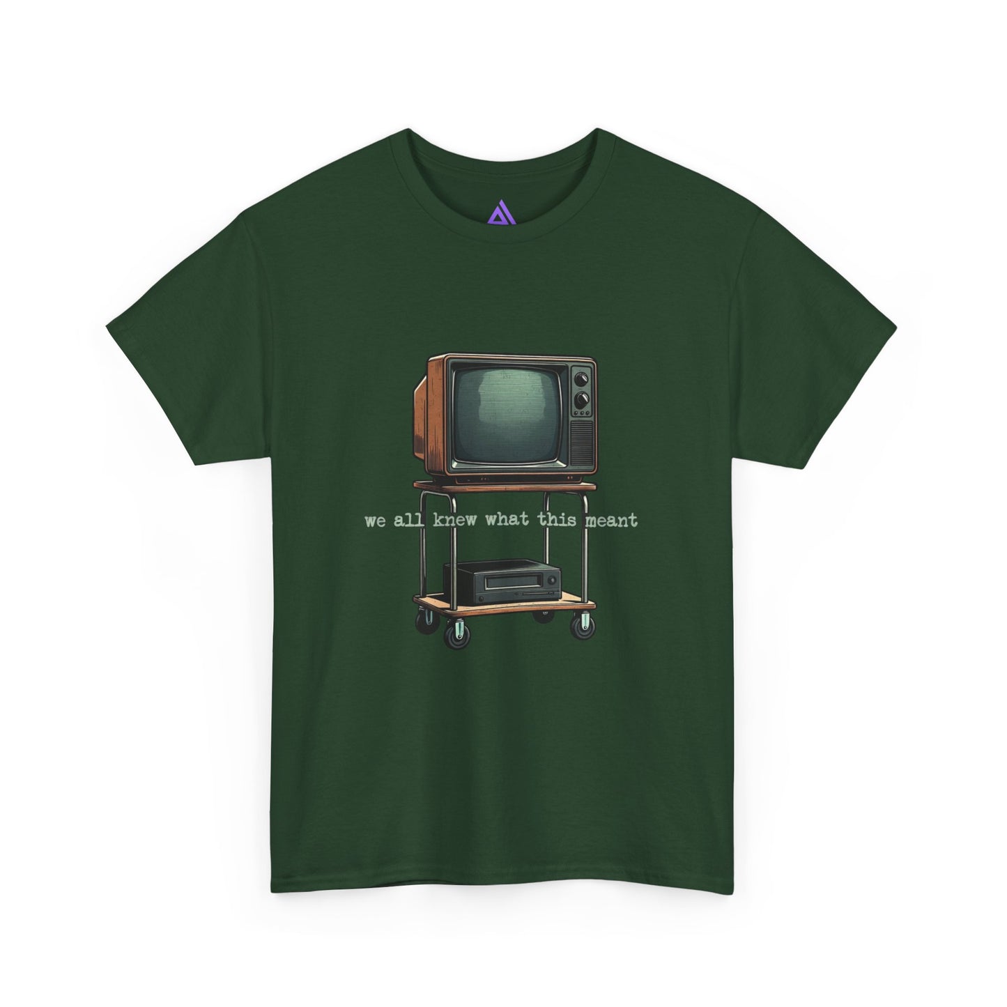 Sub Teacher TV Tee – "We Are What We Want" Vintage Television Graphic T-Shirt