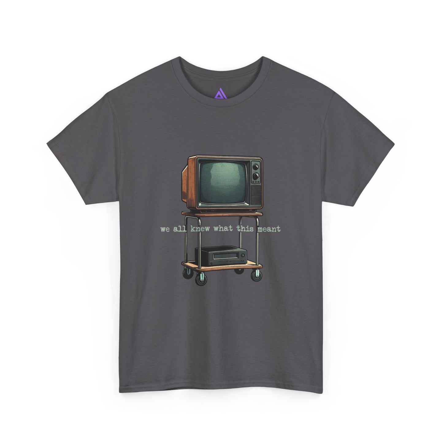 Sub Teacher TV Tee – "We Are What We Want" Vintage Television Graphic T-Shirt