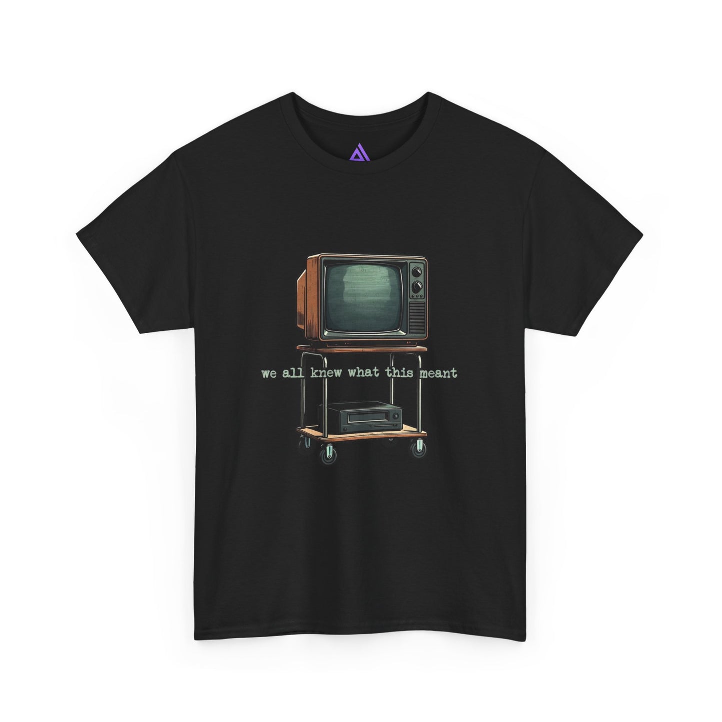 Sub Teacher TV Tee – "We Are What We Want" Vintage Television Graphic T-Shirt