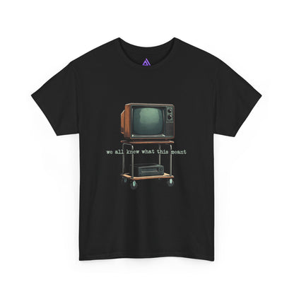 Sub Teacher TV Tee – "We Are What We Want" Vintage Television Graphic T-Shirt
