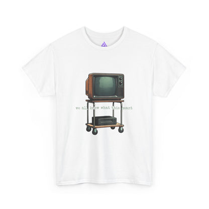 Sub Teacher TV Tee – "We Are What We Want" Vintage Television Graphic T-Shirt