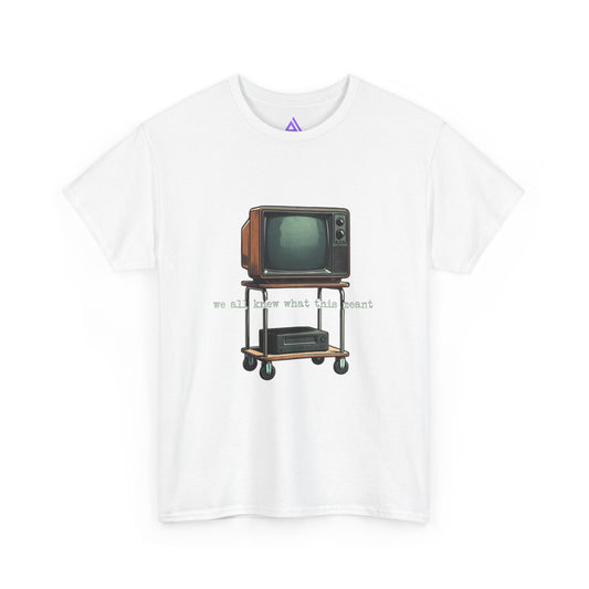 Sub Teacher TV Tee – "We Are What We Want" Vintage Television Graphic T-Shirt
