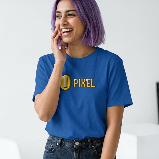 Pixel Coin Graphic Tee – Retro 8‑Bit Gaming Shirt