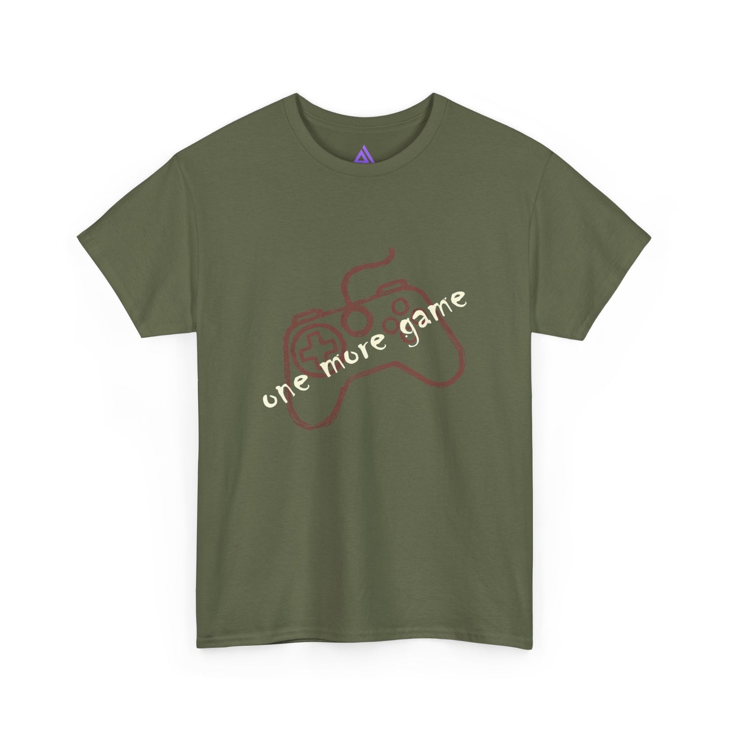 Y2K Gaming Tee — "One More Game" Controller Graphic T‑Shirt