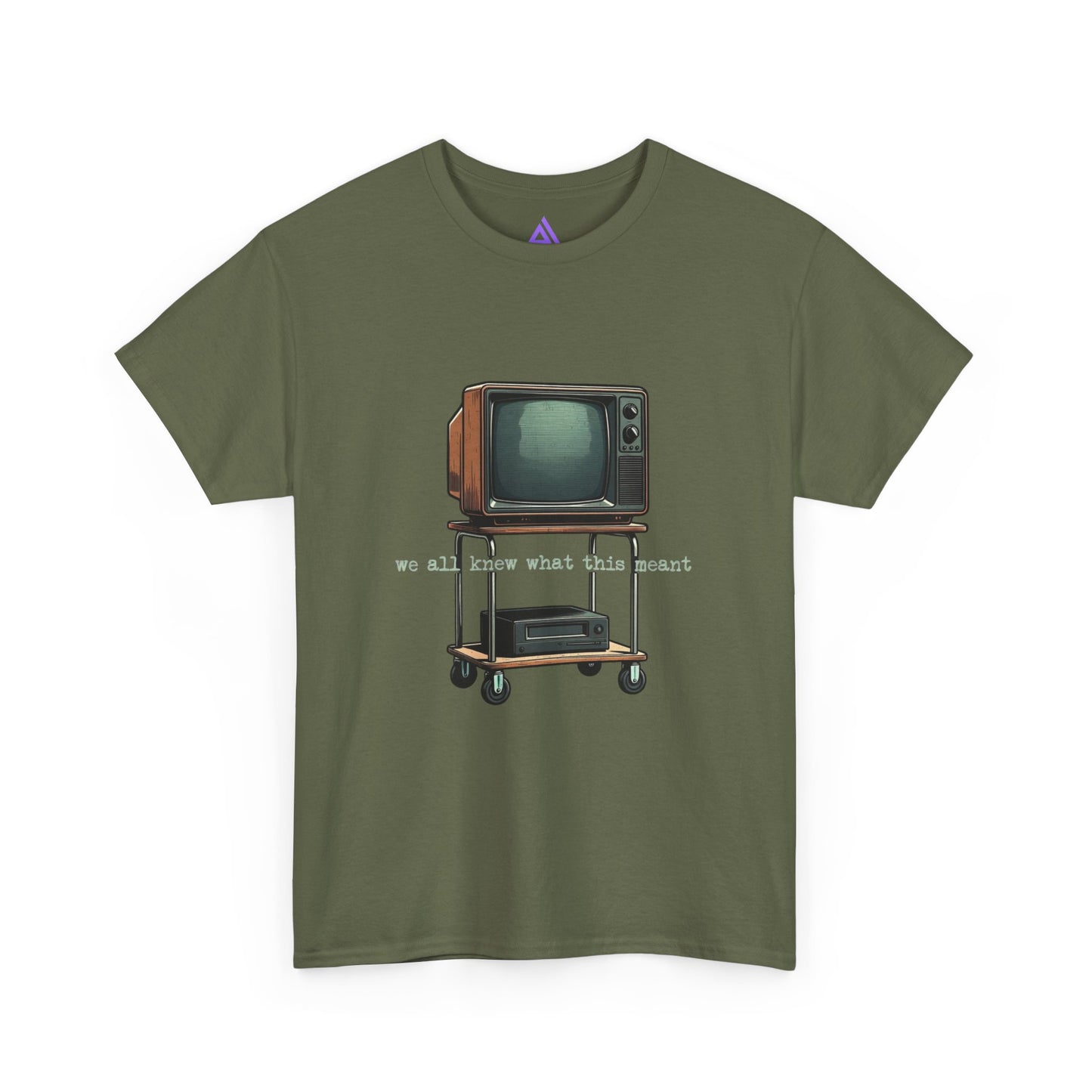Sub Teacher TV Tee – "We Are What We Want" Vintage Television Graphic T-Shirt