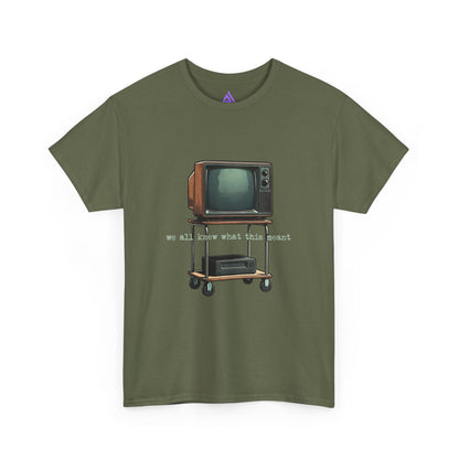 Sub Teacher TV Tee – "We Are What We Want" Vintage Television Graphic T-Shirt