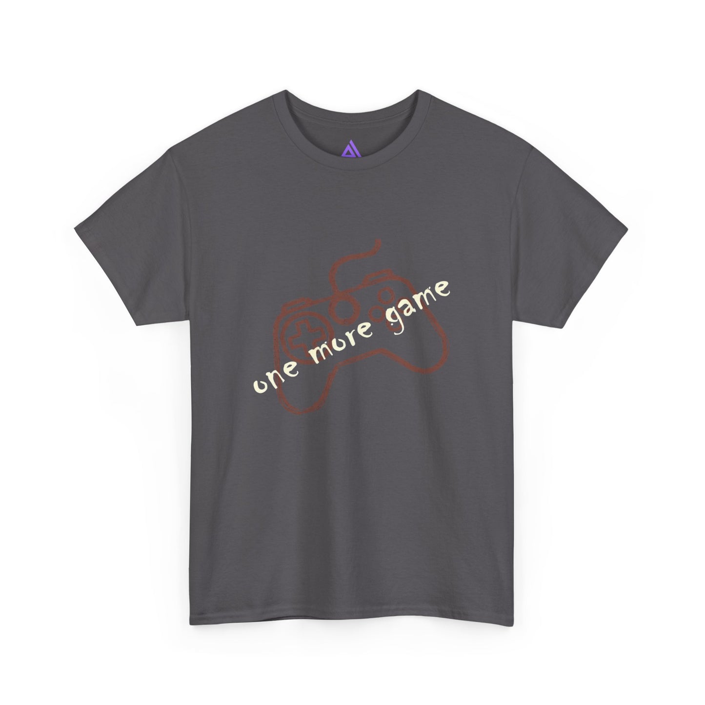 Y2K Gaming Tee — "One More Game" Controller Graphic T‑Shirt