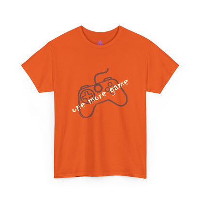Y2K Gaming Tee — "One More Game" Controller Graphic T‑Shirt