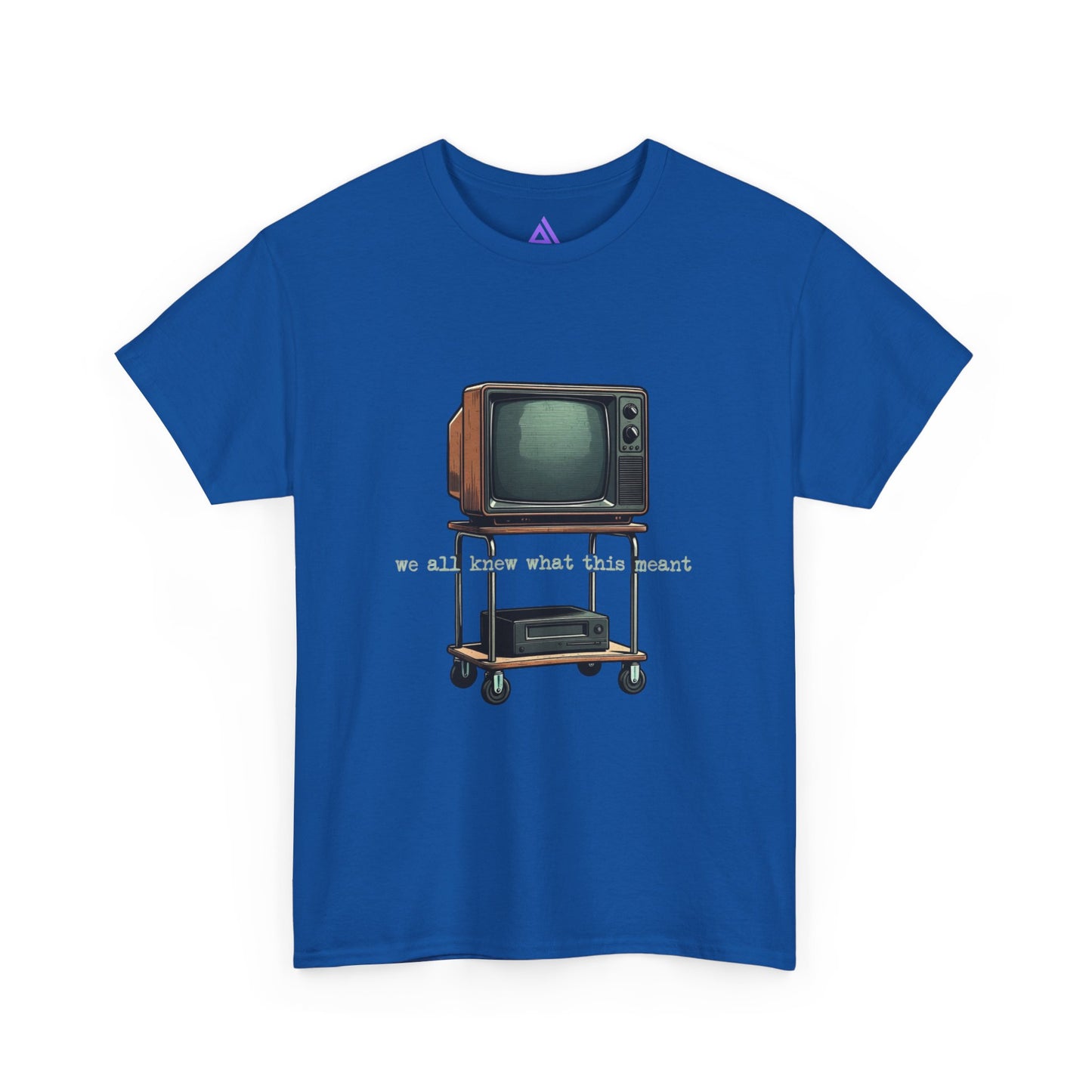 Sub Teacher TV Tee – "We Are What We Want" Vintage Television Graphic T-Shirt