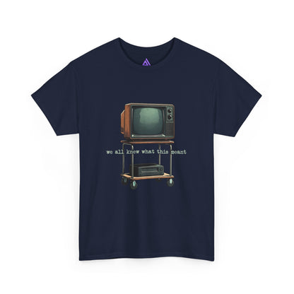 Sub Teacher TV Tee – "We Are What We Want" Vintage Television Graphic T-Shirt