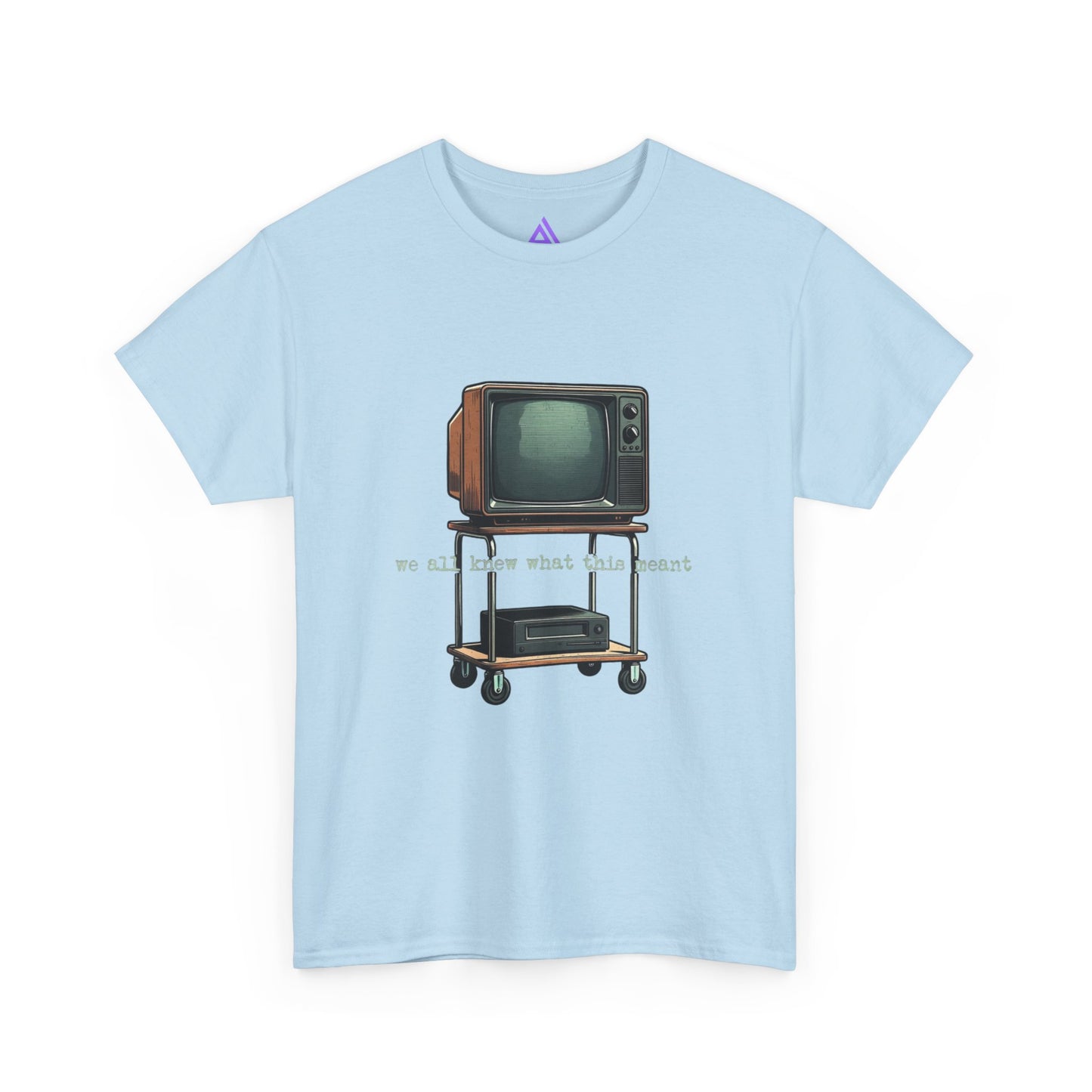Sub Teacher TV Tee – "We Are What We Want" Vintage Television Graphic T-Shirt