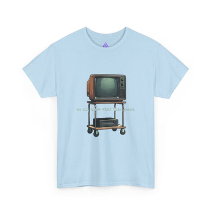 Sub Teacher TV Tee – "We Are What We Want" Vintage Television Graphic T-Shirt