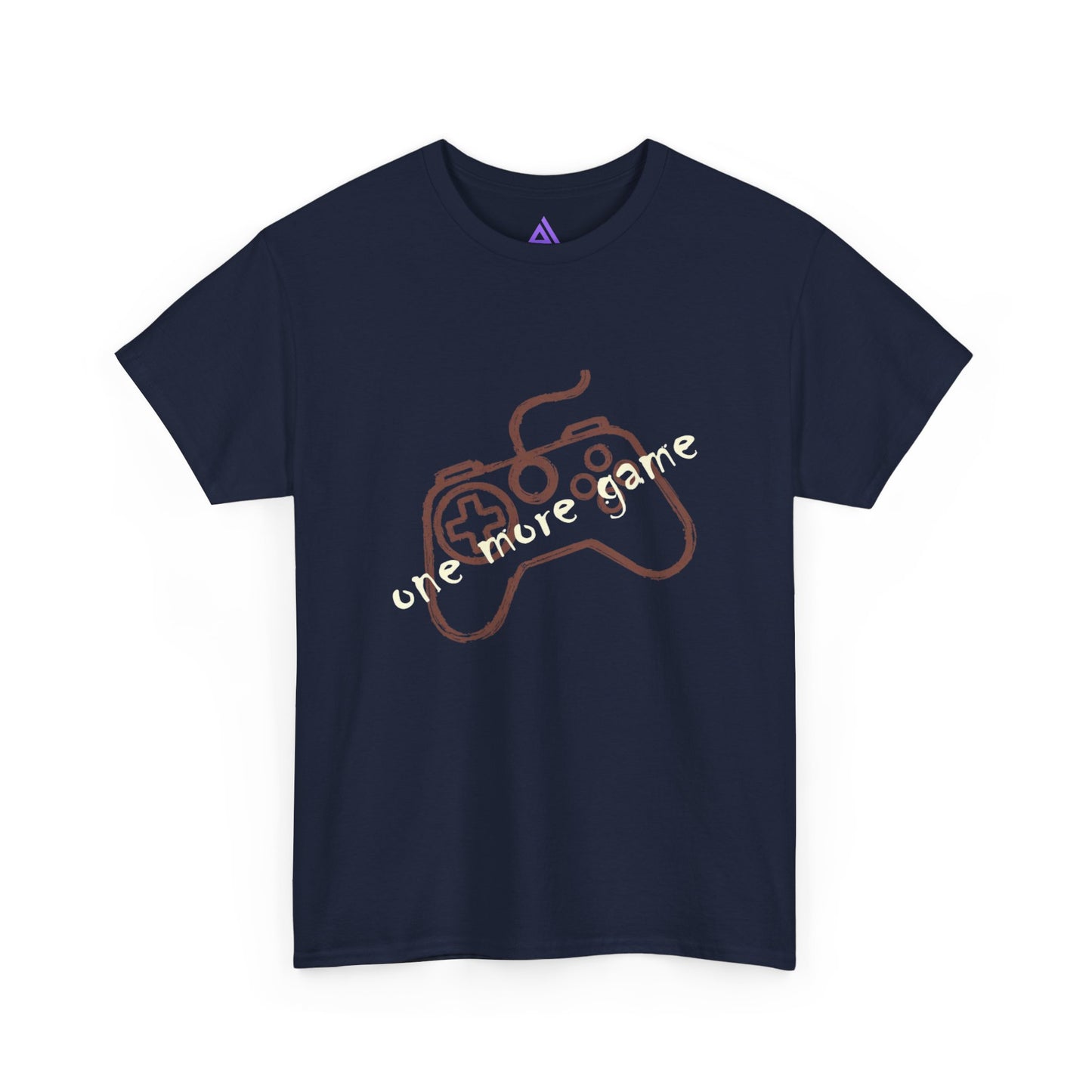 Y2K Gaming Tee — "One More Game" Controller Graphic T‑Shirt