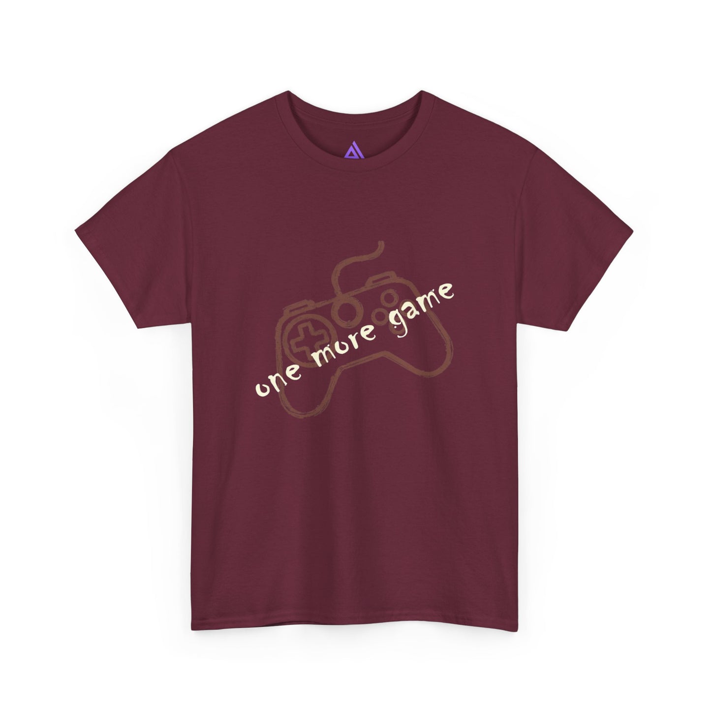 Y2K Gaming Tee — "One More Game" Controller Graphic T‑Shirt