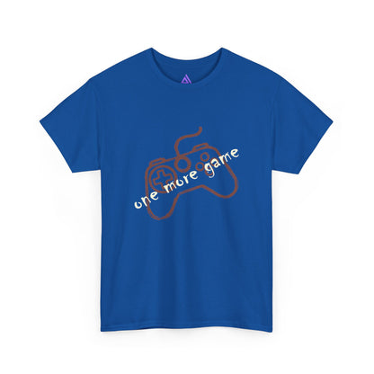 Y2K Gaming Tee — "One More Game" Controller Graphic T‑Shirt