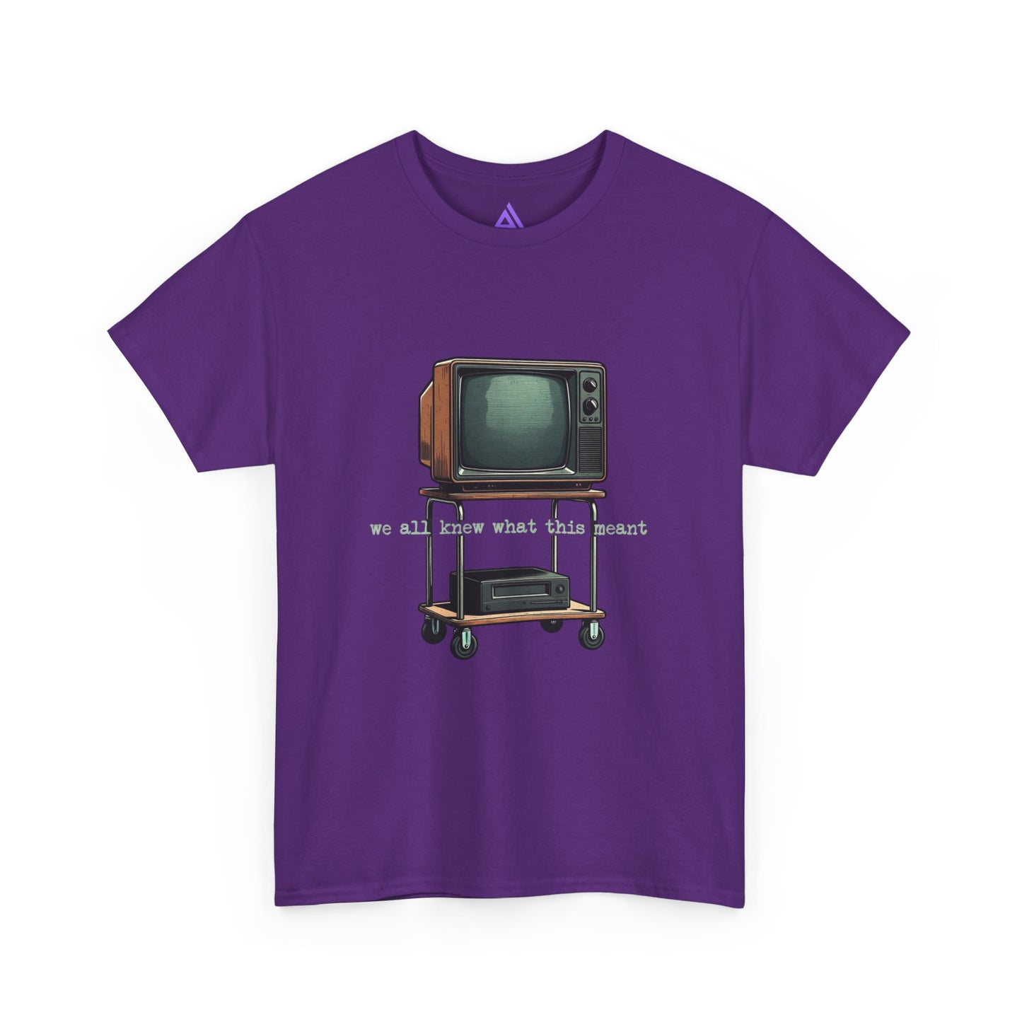 Sub Teacher TV Tee – "We Are What We Want" Vintage Television Graphic T-Shirt