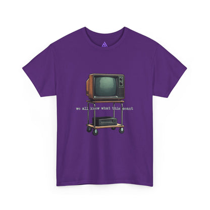 Sub Teacher TV Tee – "We Are What We Want" Vintage Television Graphic T-Shirt