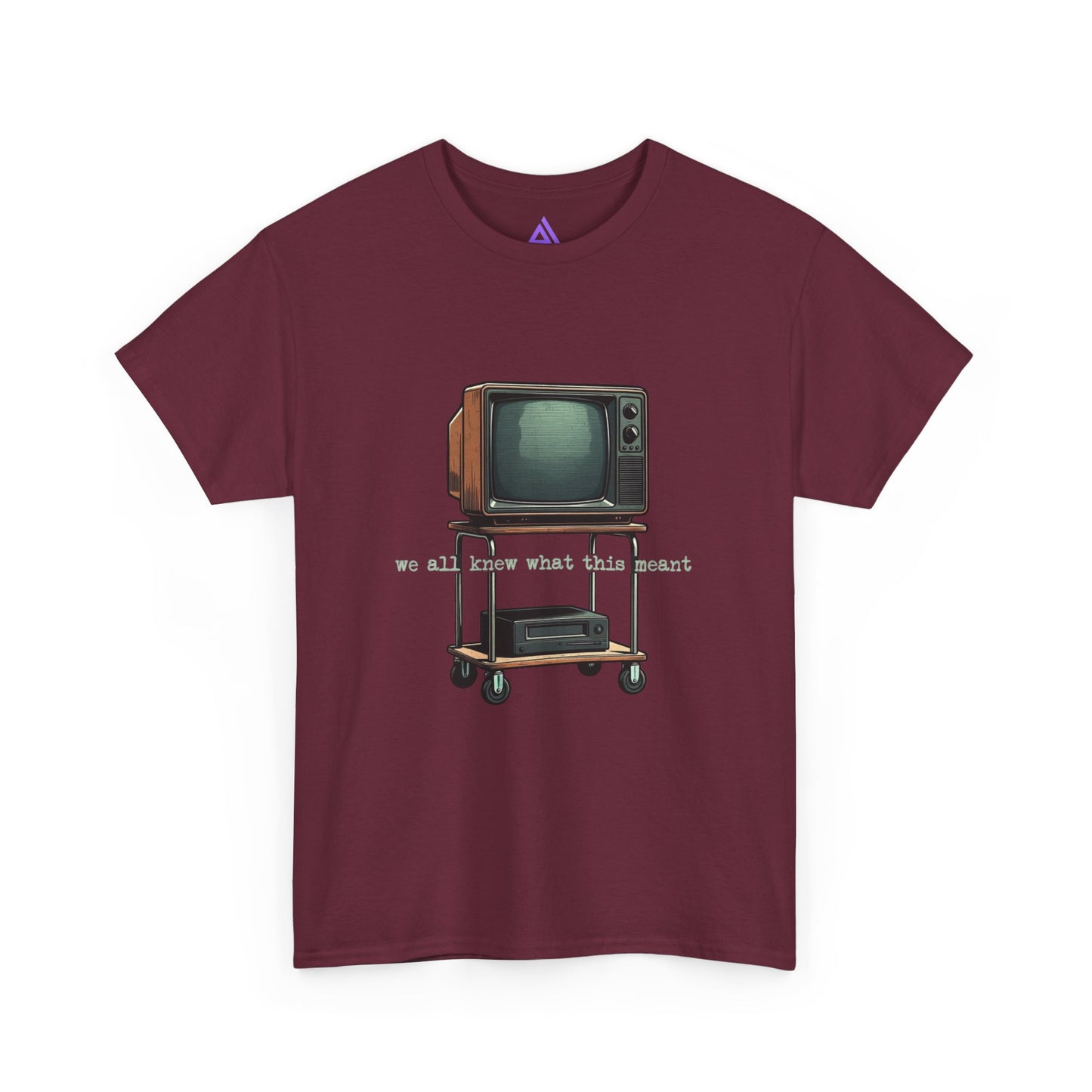 Sub Teacher TV Tee – "We Are What We Want" Vintage Television Graphic T-Shirt