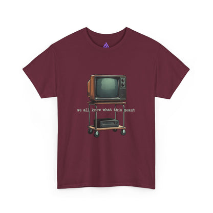 Sub Teacher TV Tee – "We Are What We Want" Vintage Television Graphic T-Shirt