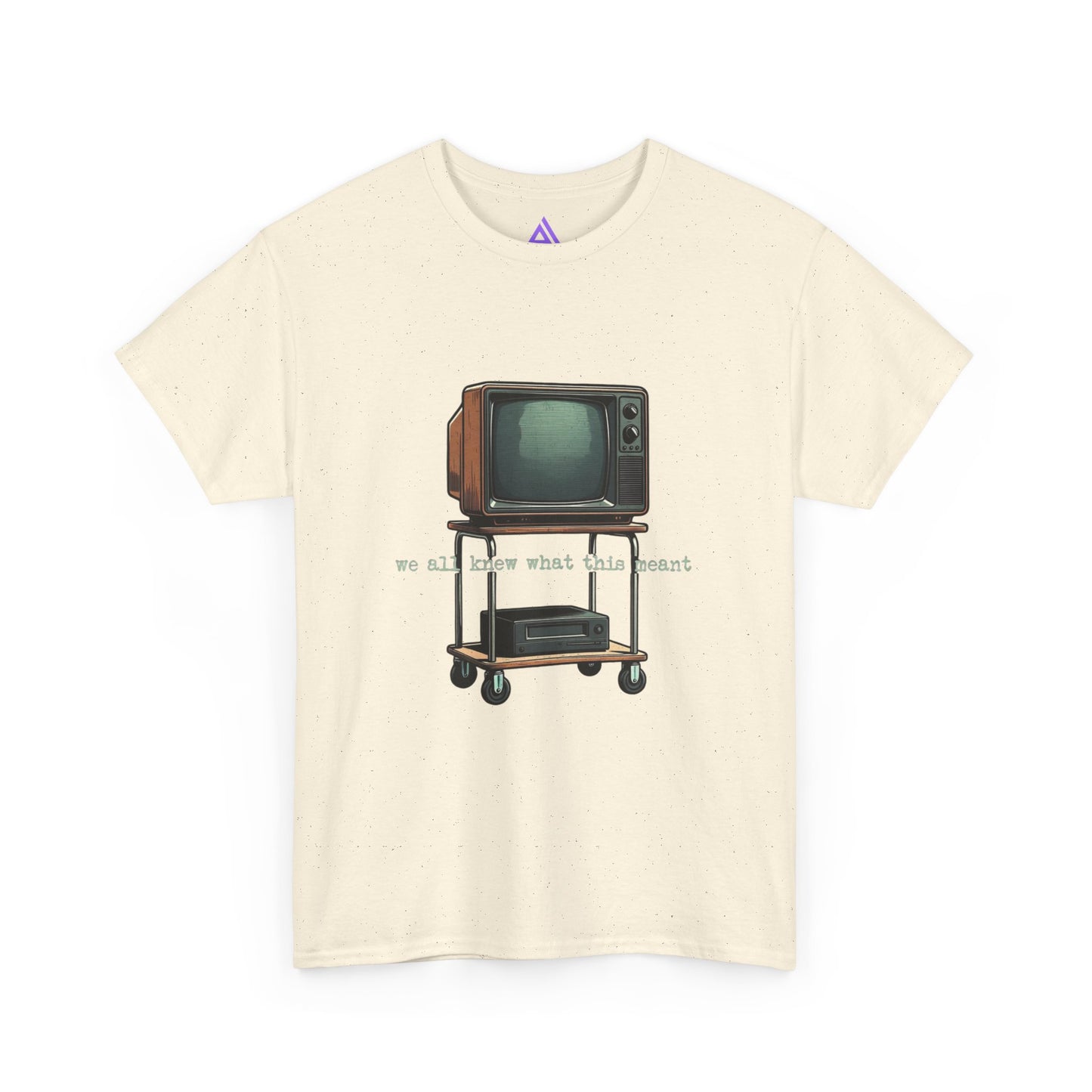 Sub Teacher TV Tee – "We Are What We Want" Vintage Television Graphic T-Shirt